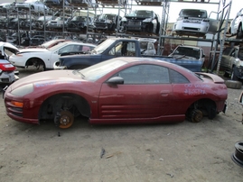 2000 MITSUBISHI ECLIPSE GT BURGUNDY 3.0L AT 163797